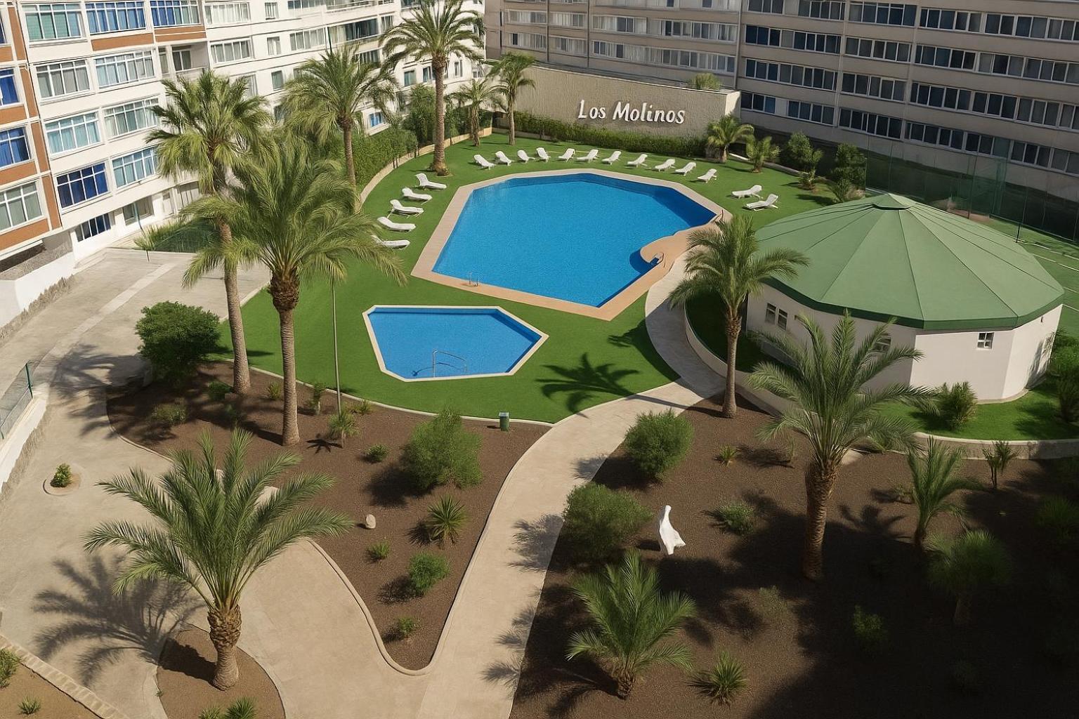 Residence Los Molinos Maspalomas  Buitenkant foto